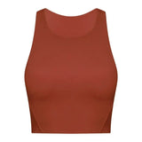 Spring and Summer Sexy Back Yoga Tank Top High Strength Shockproof Running Fitness Sports Bra for Women Sleeveless Sexy Tank Top