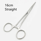 Stainless Steel Fishing Plier Scissor Line Cutter Hook Remover Forceps Tackle Curved Tip Clamps Fishing Tools 12.5/14/16/18cm