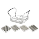 Stainless Steel Multi Functional Kitchen Utensils Tools Vegetable & Fruits Cutter Slicer For Apple Pear Potato Chips