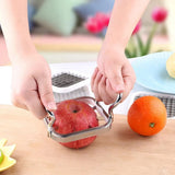Stainless Steel Multi Functional Kitchen Utensils Tools Vegetable & Fruits Cutter Slicer For Apple Pear Potato Chips