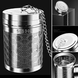 Stainless Steel Tea Infuser Fine Mesh Tea Infuser Tea Strainer Fine Mesh Tea Strainer Large Capacity Teaware Accessories For