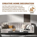 Star Ornament For Christmas Table Metal Christmas Tree Table Decoration Indoor Seasonal Decors For Dining Room Living Room