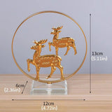 Star Ornament For Christmas Table Metal Christmas Tree Table Decoration Indoor Seasonal Decors For Dining Room Living Room