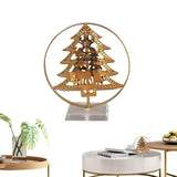 Star Ornament For Christmas Table Metal Christmas Tree Table Decoration Indoor Seasonal Decors For Dining Room Living Room