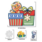 Static Window Clings For Christmas Static Clings Stickers Decoration For Christmas Window Decor Accessories For Tiles Household