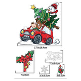 Static Window Clings For Christmas Static Clings Stickers Decoration For Christmas Window Decor Accessories For Tiles Household