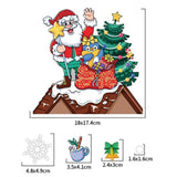 Static Window Clings For Christmas Static Clings Stickers Decoration For Christmas Window Decor Accessories For Tiles Household
