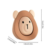 Stoppers For Bottom Of Door Multi-Use Door Bumper Stopper Silicone Furniture Accessories For Door Handle Bathroom Window