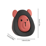 Stoppers For Bottom Of Door Multi-Use Door Bumper Stopper Silicone Furniture Accessories For Door Handle Bathroom Window