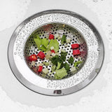 Strainer For Kitchen Sink Drain Stainless Steel Kitchen Strainer For Sink Drain Food Kitchen Gadgets For Most Sink Drains In The