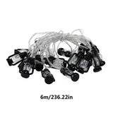 String Lights Outdoor LED Tent Lantern Waterproof Landscape Lights For Outside Party Porch Backyard Bistro Garden Patio Yard