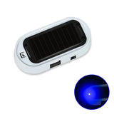 Strobe Signal Security System Universal Flash Warning LED Light Alarm Lamp Car Solar Power Simulation Fake Anti-theft Caution