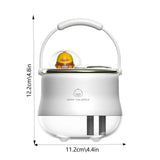 Super Quiet USB Air Humidifier Double Spray Port Oil Aromatherapy Diffuser Cool Mist Maker Fogger For Home Office