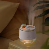Super Quiet USB Air Humidifier Double Spray Port Oil Aromatherapy Diffuser Cool Mist Maker Fogger For Home Office