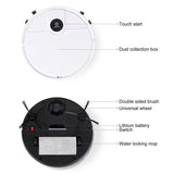 Sweeping Robot Vacuum Intelligent 3 In 1 Auto Vacuum Cleaner Robot 1500mAh Mute Auto Broom Ultra-thin Design Cleaning Gadgets