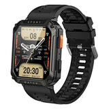 T8 PRO Outdoor Military Smart Watch Men Bluetooth Call Sport Smartwatch 2.01 Inch Big Screen Voice Assistant Fitness Watches