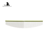 TAA Pet Grooming Comb Professional Sparse&Dense Double Teeth Crescent Comb Dog Comb Pet Accessories Cat Hair Open Knots Pet Tool