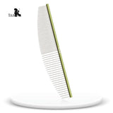 TAA Pet Grooming Comb Professional Sparse&Dense Double Teeth Crescent Comb Dog Comb Pet Accessories Cat Hair Open Knots Pet Tool
