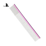 TAA Pet Grooming Comb Professional Sparse and Dense Row Comb Dog Comb Removes Hair of Knots and Tangles TL-24 Double Tooth Comb
