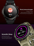 TF10 Pro Smartwatch 1.53 Inch HD Screen Custom Dial Voice Assistant 25 Days Standby Time Military Sport Smart Watch Men