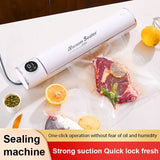TINTON LIFE 220V/110V Vacuum Sealer Packaging Machine LED Display With Free 10pcs Vacuum Bags Household Black Food Vacuum Sealer