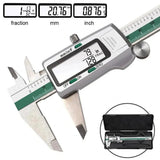 TOOLTOP ET50 150mm Digital Caliper Stainless Steel Fraction / MM / Inch 0.01mm High Precision for Mechanical Components Measure
