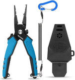 TRUSCEND Fishing Pliers Upgraded Muti-Function Fishing Gear Hook Remover Resistant Harshest Salt Fishing Tools Gifts for Men