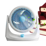 Table Cooling Fan 3 Speeds 23Db Silent Cooling Fan Desktop Table Fan Adjustable Air Circulator Fan Desktop Small Fan Birthday