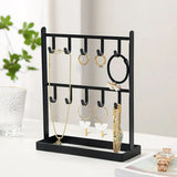 Table Iron Jewelry Earrings Hanger Necklace Hair Earrings Bracelet Display Rack Bracelet Display Rack Key Rack Storage