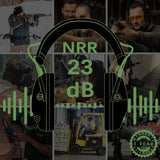 Tactical Electronic Shooting Ear Protection Impact Sound Amplification Anti-noise Earmuffs Hunting Ear Defender Outdoor Sport