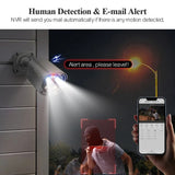Techage 4K Security Camera System Ultra HD 8MP POE NVR Two-Way Audio Face Detect Color Night Vision CCTV Video Surveillance Set