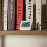 Temperature Humidity Meter Digital Hygrometer Temperature And Humidity Monitor Wall Mount Temperature & Humidity Gauge For