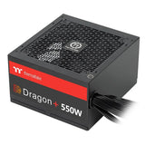 Thermaltake Dragon Series 550W Power Supply, 80 Plus White Certified, Computers Power Supply