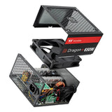 Thermaltake Dragon Series 650W Power Supply, 80 Plus White Certified, Computers Power Supply