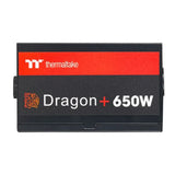 Thermaltake Dragon Series 650W Power Supply, 80 Plus White Certified, Computers Power Supply