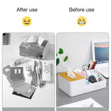 Tissue Box Cover For Table Modern Napkin Dispenser With Bamboo Lid Napkin Holder For Facial Tissues Napkins Tissue Papers Dryer