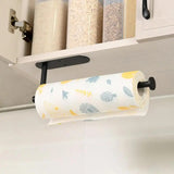 Tissue Paper Holder For Kitchen Expandable Paper Towel Rolls Rack Multi-Functional Thickened Wall Mounted Holder For Bathroom