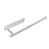 Tissue Paper Holder For Kitchen Expandable Paper Towel Rolls Rack Multi-Functional Thickened Wall Mounted Holder For Bathroom