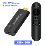 Transpeed TV Stick Android 13 ATV With TV App 4K 3D TV Box 2.4G&5G Voice Assistant Control Media Player TV Receiver Set Top Box