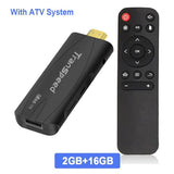 Transpeed TV Stick Android 13 ATV With TV App 4K 3D TV Box 2.4G&5G Voice Assistant Control Media Player TV Receiver Set Top Box
