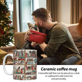 Travel Coffee Cup Coffee Mugs Ceramic Mug Librarian Bookworm Mugs Coffee Cup Funny Drinking Cup Tea Mug Book Lover Christmas