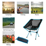 Travel Folding Chair Ultralight High Quality Outdoor Portable Camping Chair Beach Hiking Picnic Seat Fishing Tools Chair стул