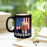 Trump Mug Shot Photo Mug With Trump Mugshot Trump Cup Trump Coffee Cup Trump Mug Shot Mug Ceramic Mug 11 Oz Trump Mugs Home