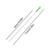 Tube Spiral Cleaning Brush Spiral Bending Hair Catchers Non-slip Dredging Brush Household Cleaning Brushes For Bathroom Sewers