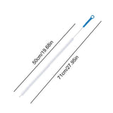 Tube Spiral Cleaning Brush Spiral Bending Hair Catchers Non-slip Dredging Brush Household Cleaning Brushes For Bathroom Sewers