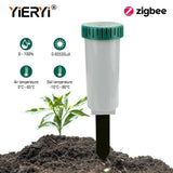 Tuya Smart Wifi Wireless Soil Temperature And Humidity Meter Soil Tester for Garden Lawn Water-Saving Agriculture Flowers