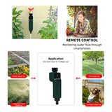Tuya WiFi Smart Water Valve 1/2" 3/4" Garden Farm Automatic Irrigation 1-Way Water Sprinkler Timer with Alexa & Google Assistant