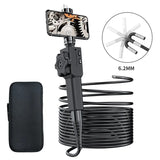 Two-Way Articulating Borescope Industrial Endoscope with 8.5mm Articulating Camera Head for Automotive Aircraft Mechanics