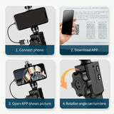 Two-Way Articulating Borescope Industrial Endoscope with 8.5mm Articulating Camera Head for Automotive Aircraft Mechanics