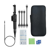 Two-Way Articulating Borescope Industrial Endoscope with 8.5mm Articulating Camera Head for Automotive Aircraft Mechanics